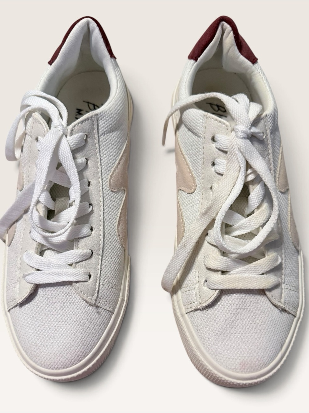 🌸Blowfish Malibu Women's Vice Sneaker-Off White Plum